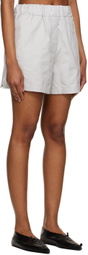 Elleme Gray Casual Shorts