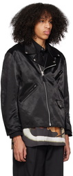 Comme des Garçons Homme Black Zip Jacket