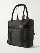 Master-Piece - Leather-Trimmed Nylon Tote Bag