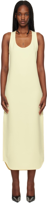 Photo: WARDROBE.NYC Yellow Matte Tank Maxi Dress