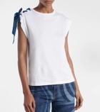 Pucci Iride-detail cotton T-shirt