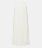 Ferragamo Bridal canvas maxi skirt