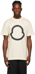 Moncler Off-White Logo Outline T-Shirt