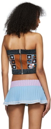 ANDREJ GRONAU SSENSE Exclusive Brown Merino Wool Camisole