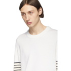 Maison Margiela Off-White Rib Sleeves Sweater