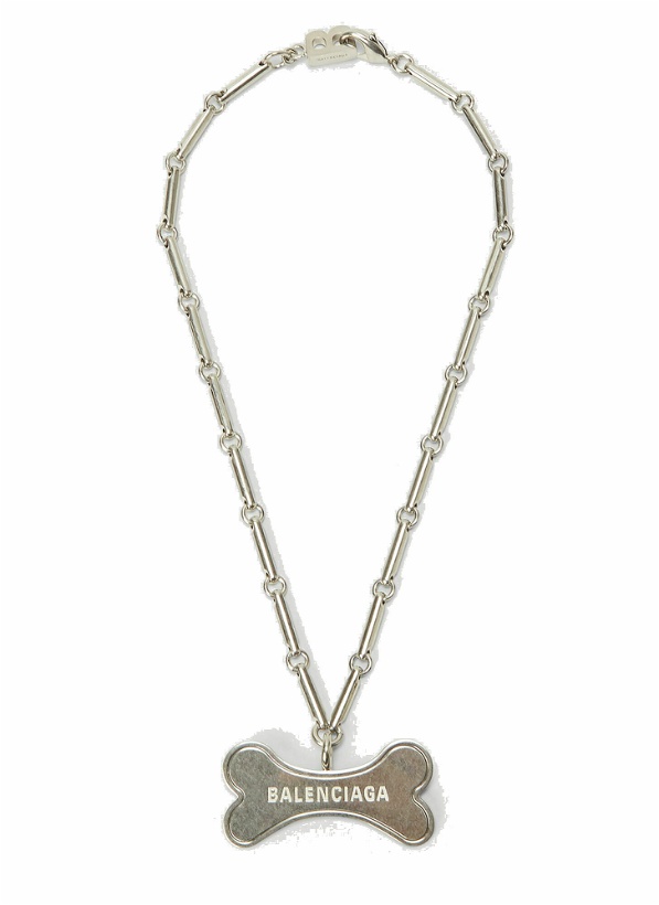 Photo: Pets Bone Necklace in Silver