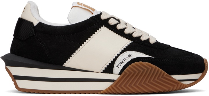 Photo: TOM FORD Black James Sneakers