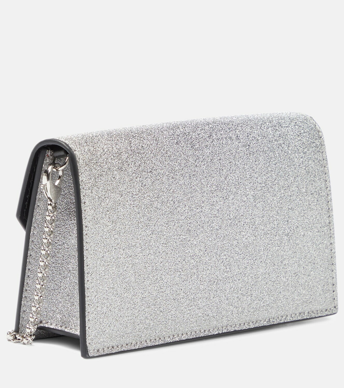 Christian Louboutin - Loubi54 Glitter Leather Clutch Christian Louboutin