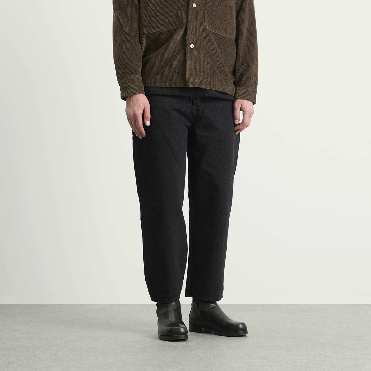 A Kind of Guise Men's Terek Jeans in Vintage Black Denim