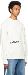 Ambush Off-White Regular Fit Sweatshirt