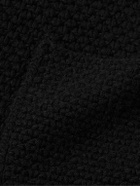 Anderson & Sheppard - Merino Wool and Cashmere-Blend Cardigan - Black