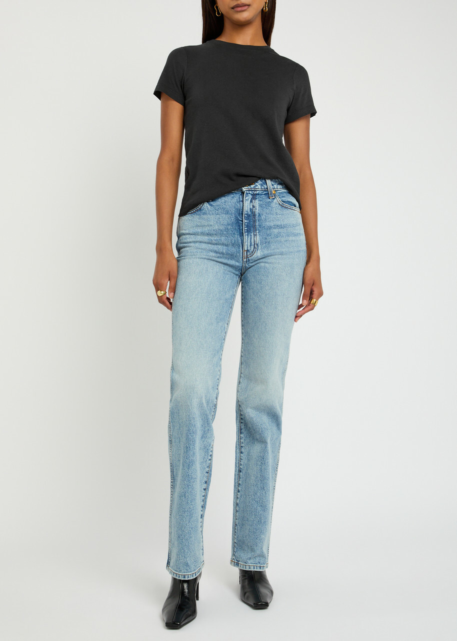 Khaite Samson Cotton T-shirt Black