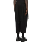 Julius Black Jersey Oval Trousers