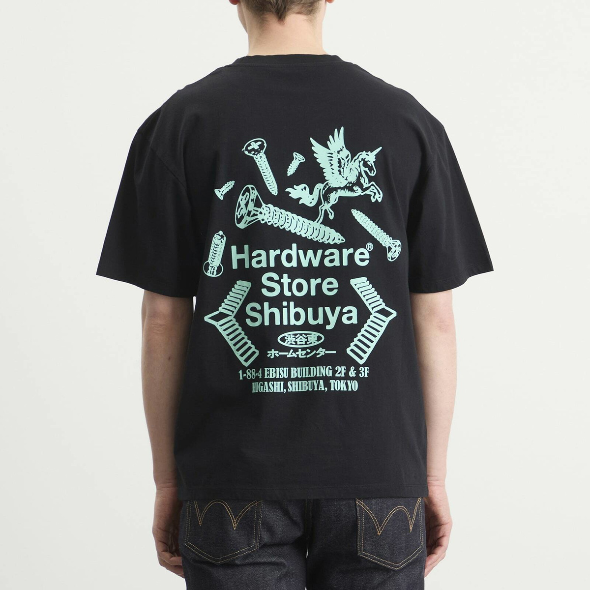 Edwin Men's Hardware Store Shibuya TS in Black