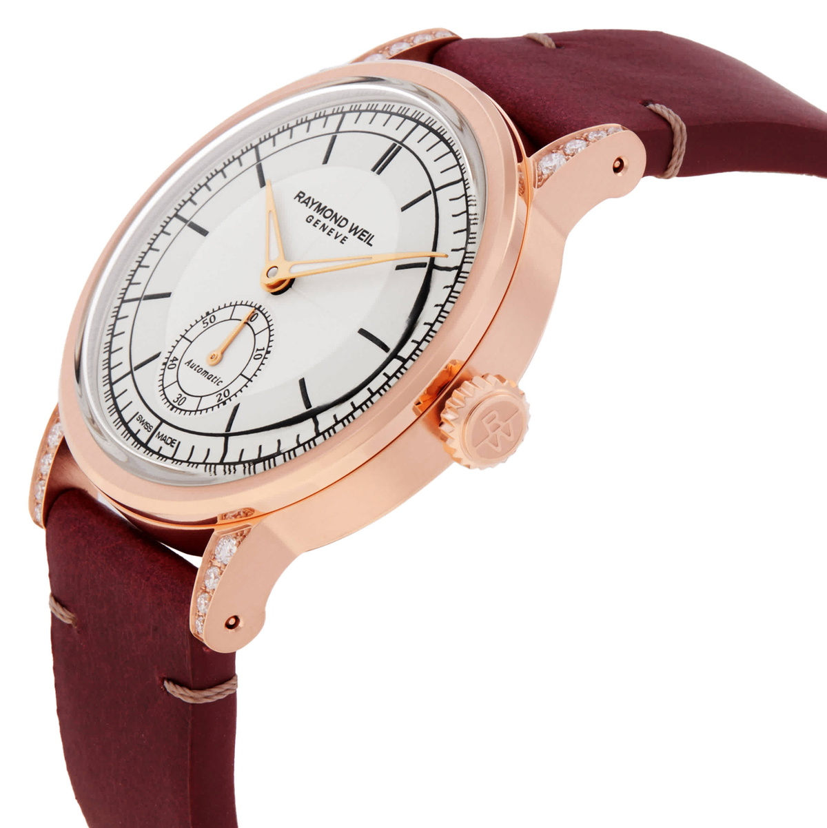 Raymond Weil Millesime Automatic Cream Dial Ladies Watch 2130-C5S-64001