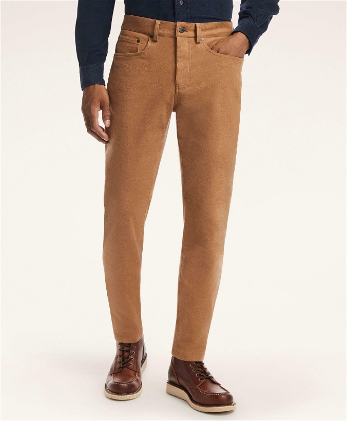 Photo: Brooks Brothers Men's Cotton Moleskin Pants | Beige
