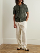NN07 - Aden 1454 Straight-Leg Linen Suit Trousers - Neutrals
