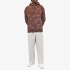Fucking Awesome Men's Cursive Hoody in Brown