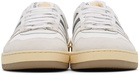 Lanvin White Mesh Clay Sneakers