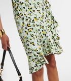 Diane von Furstenberg Emilia printed wrap dress