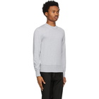 Tom Ford Grey Cotton Knit Sweater