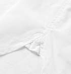 Save Khaki United - Button-Down Collar Cotton Half-Placket Shirt - White