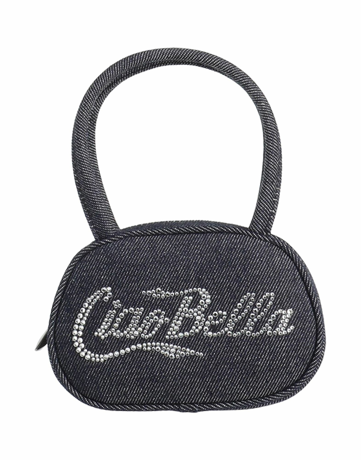 Amina Muaddi Womens Handbag in Blue