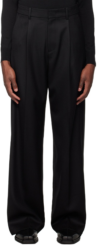 Photo: System Black Pleated Trousers