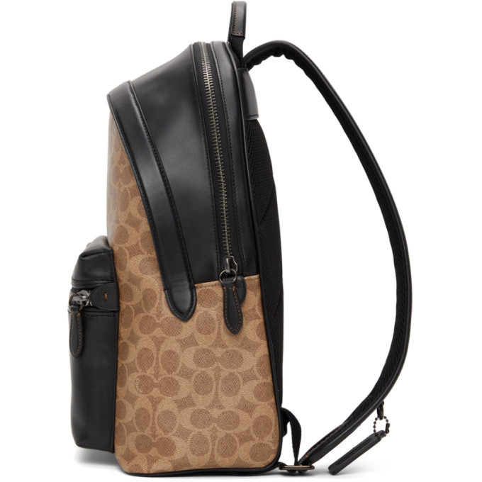 Tan 2024 coach backpack