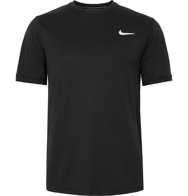 Photo: Nike Tennis - NikeCourt Dri-FIT Tennis T-Shirt - Black