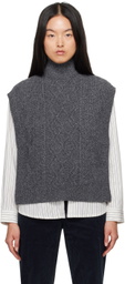 A.P.C. Gray Cameron Vest