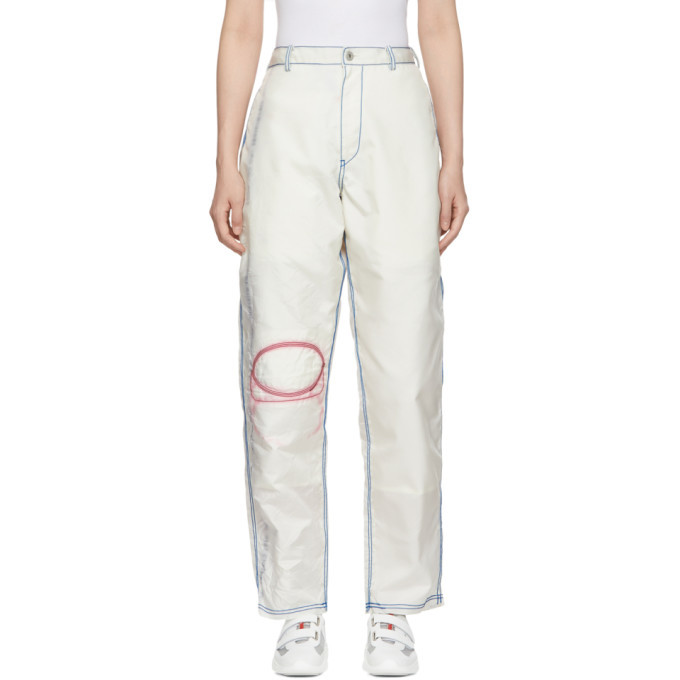 Photo: Kanghyuk SSENSE Exclusive Off-White Astronaut Trousers