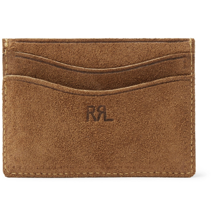 Photo: RRL - Roughout Leather Cardholder - Brown