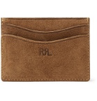 RRL - Roughout Leather Cardholder - Brown