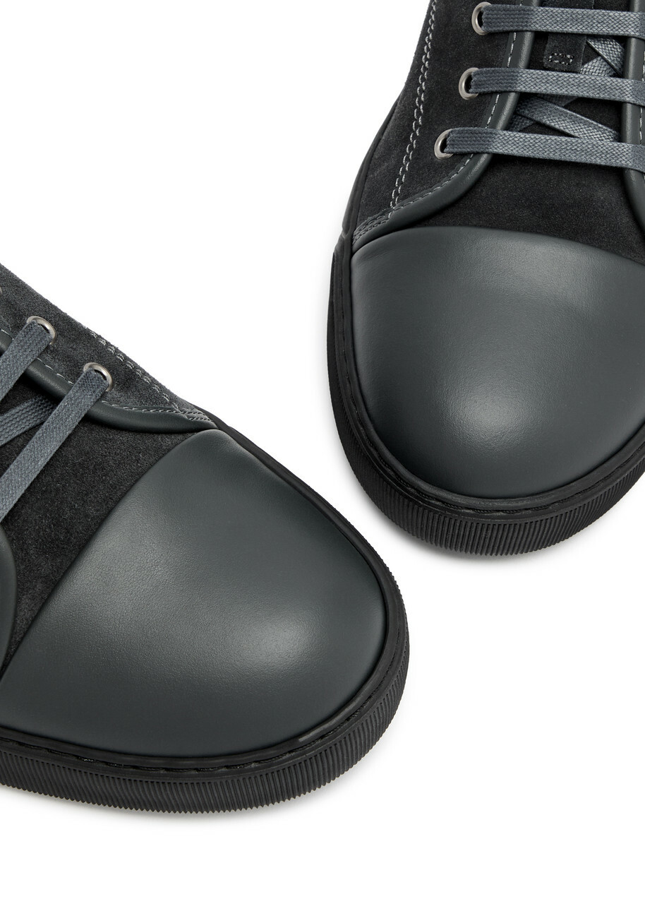 Lanvin DBB1 Suede Sneakers Dark Grey