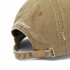 Bram's Fruit Men's F*ck Off Distressed Cap in Washed Olive Green 