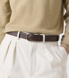 George Cleverley Leather belt
