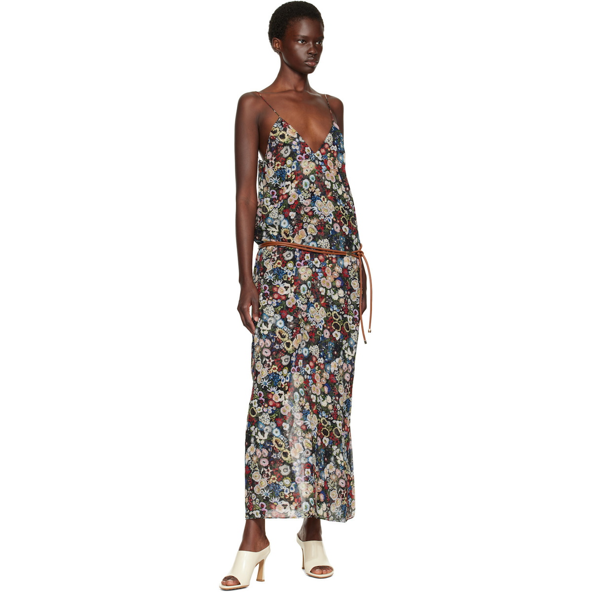 KHAITE Multicolor Taja Maxi Dress