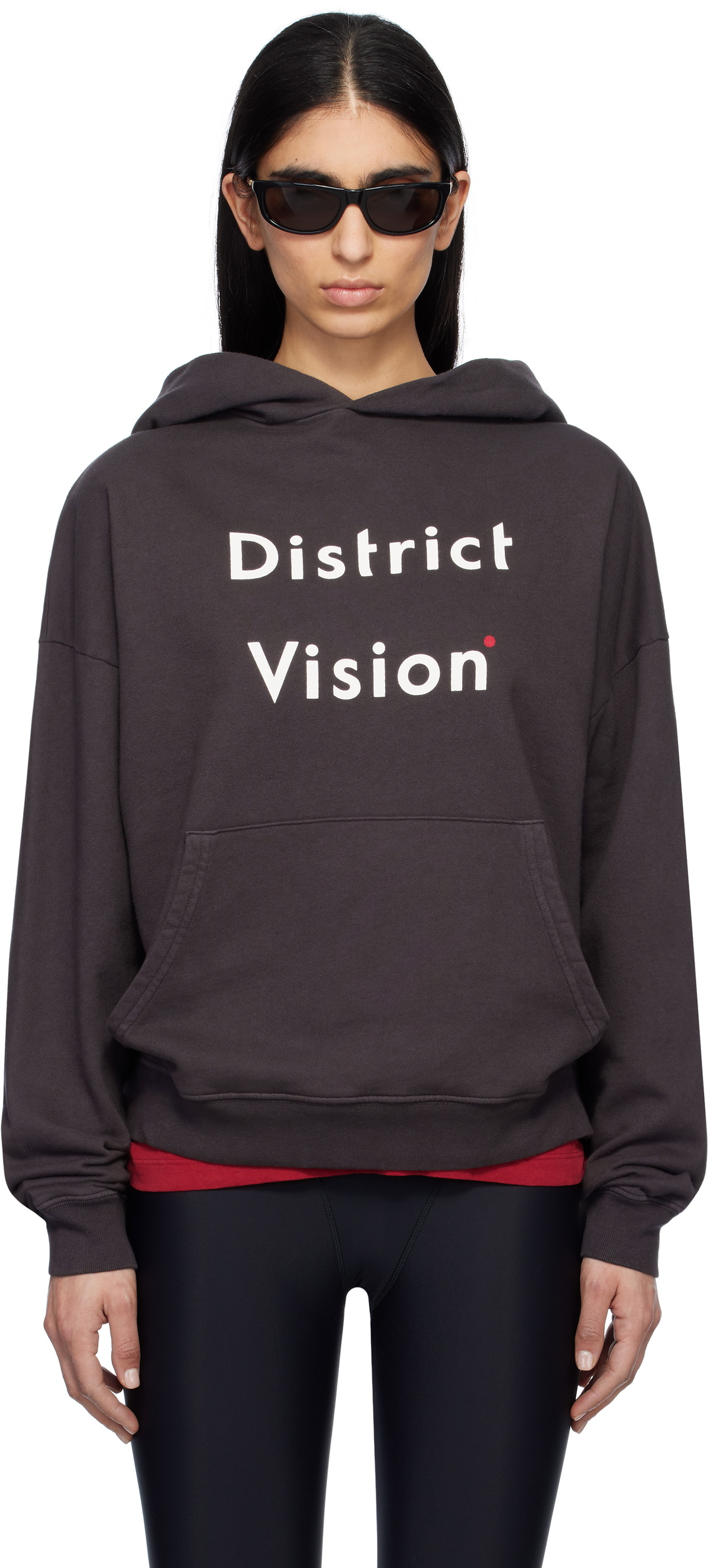 District Vision Black California Cotton Hoodie