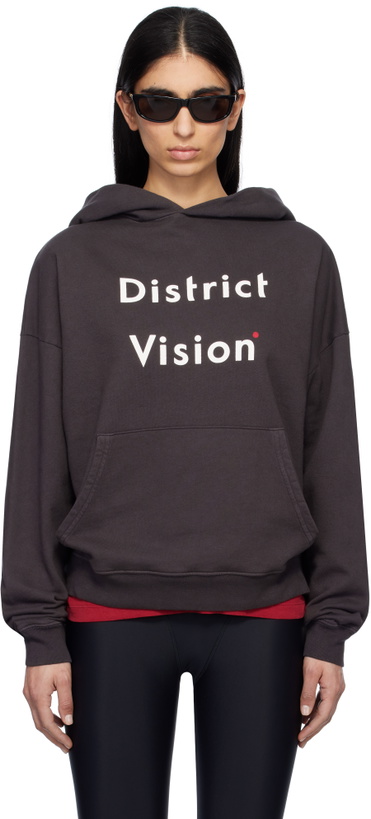 Photo: District Vision Black California Cotton Hoodie