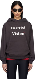 District Vision Black California Cotton Hoodie