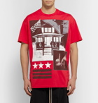 Givenchy - Columbian-Fit Printed Cotton-Jersey T-Shirt - Men - Red