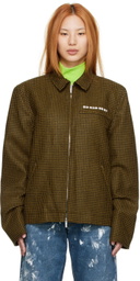 VTMNTS Black & Yellow Wool Jacket