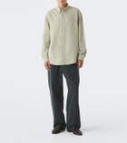 The Row Pompeo cotton chambray shirt