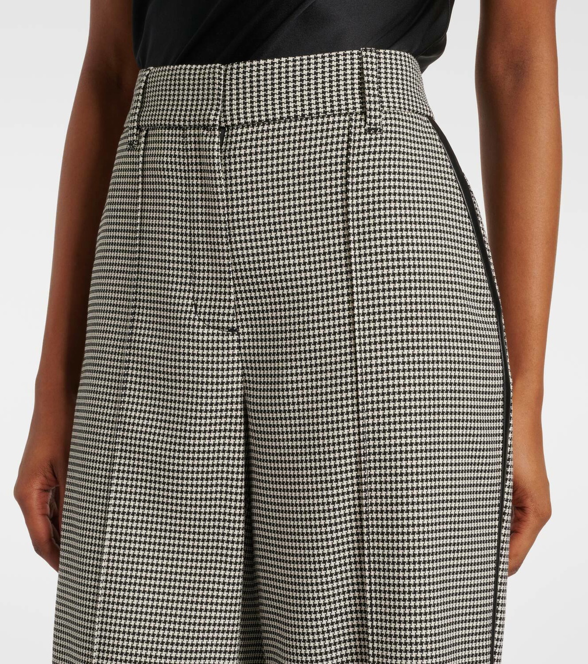 Simkhai Miki checked capri pants