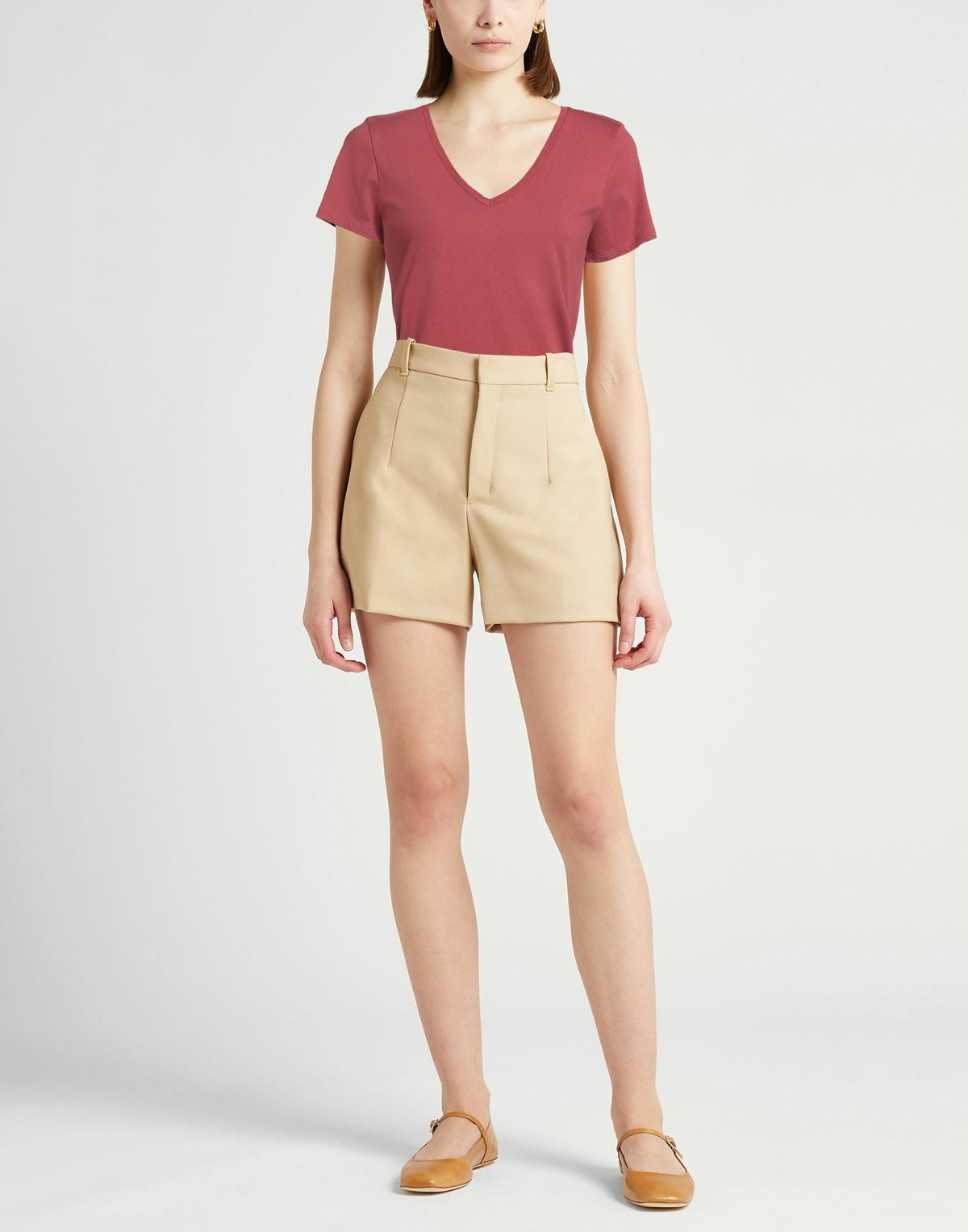 Majestic Filatures Womens T-shirt Brick