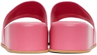Valentino Garavani Pink Platform Slide Sandals
