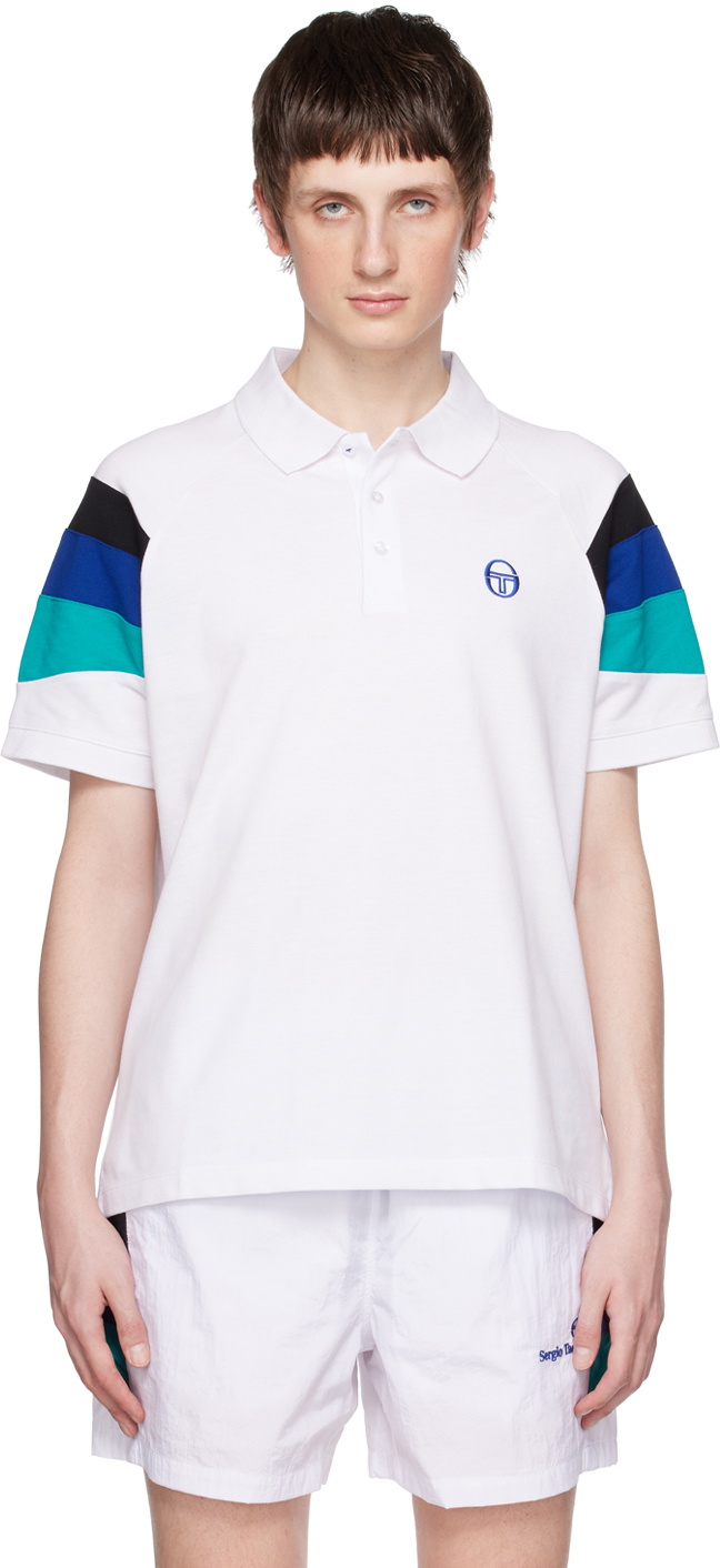 Sergio Tacchini White Macao Polo
