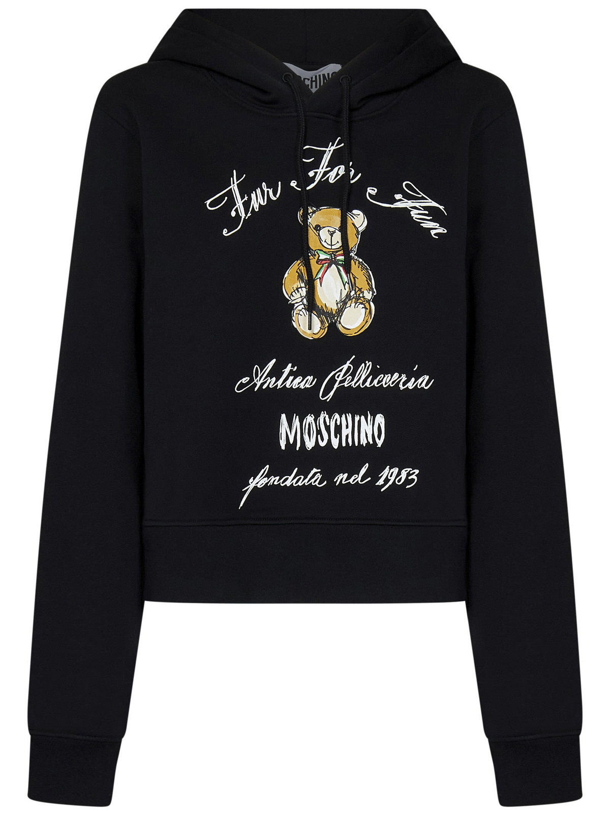 Love Moschino Sweatshirt With Animalier Butterfly Print Sudadera