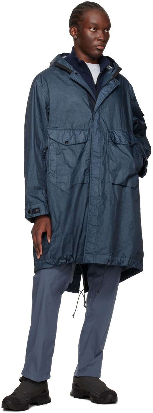 Stone island blue clearance parka